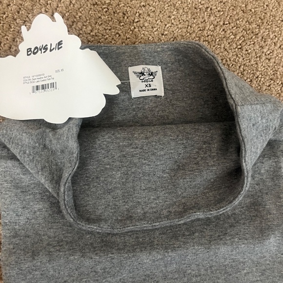 Boys Lie Later Cowboy Tube Top - Picture 2 of 2